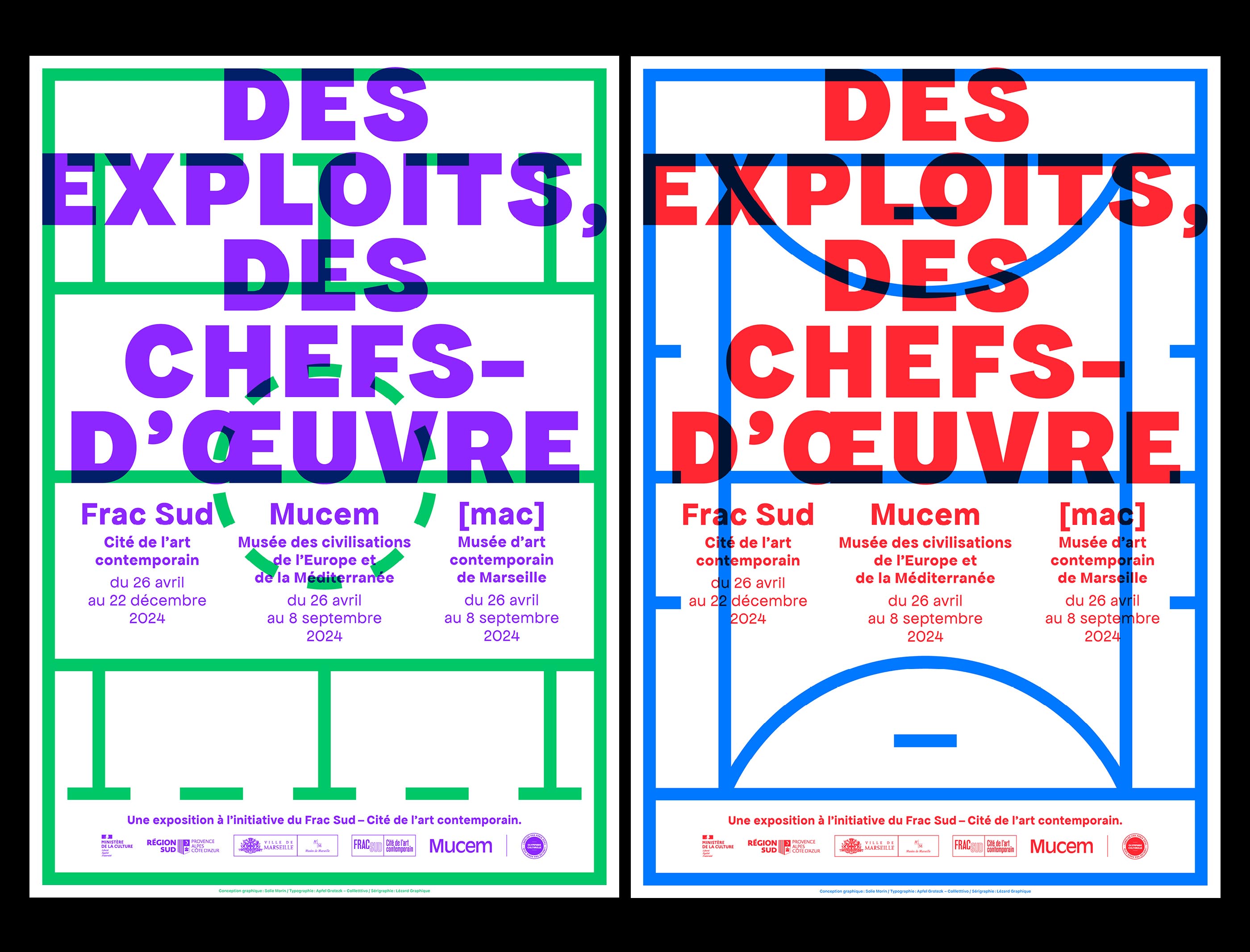 Deux affiches