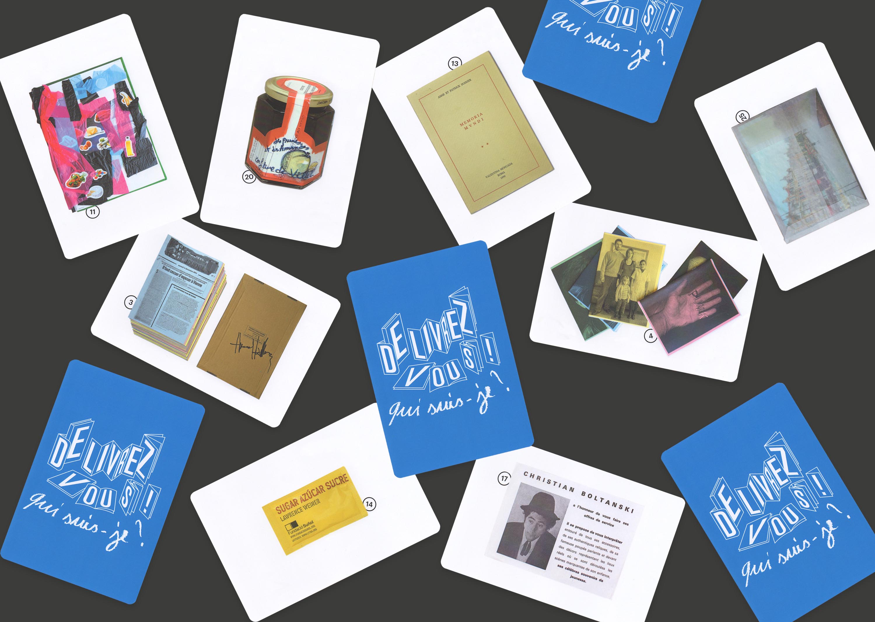 Vue des cartes oeuvres du dispositif éducatif “Délivrez-vous” 