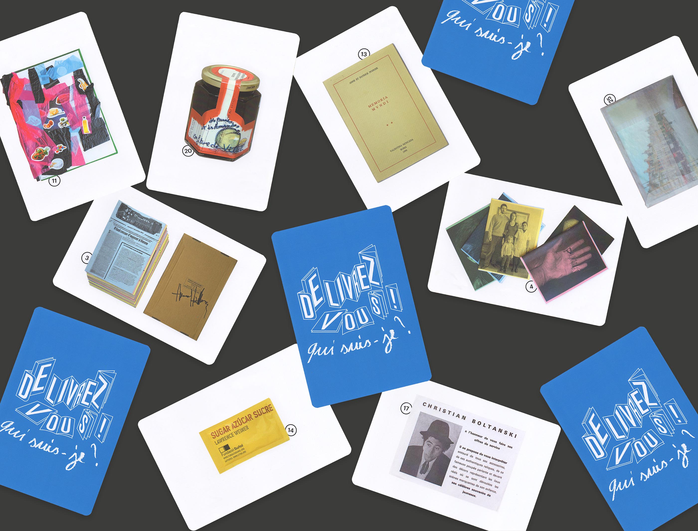 Vue des cartes oeuvres du dispositif éducatif “Délivrez-vous” 